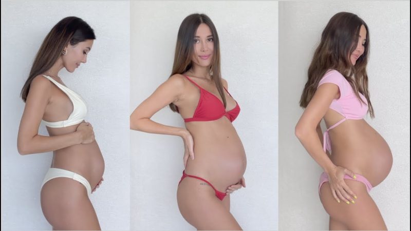maxresdefault 23 - 〖女体の神秘〗綺麗な女性が妊娠してお腹が大きくなっていくところを毎週撮影！