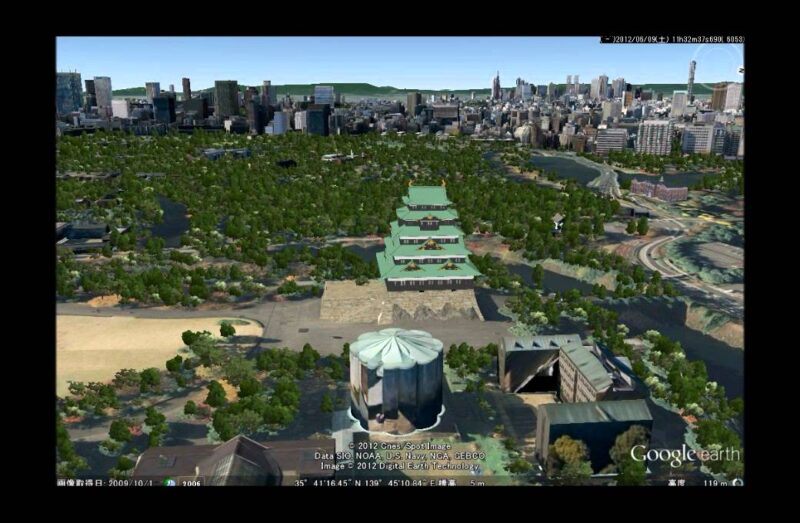 もし現代にも江戸城の寛永度天守が残っていたらいったいどんな光景なんでしょう。