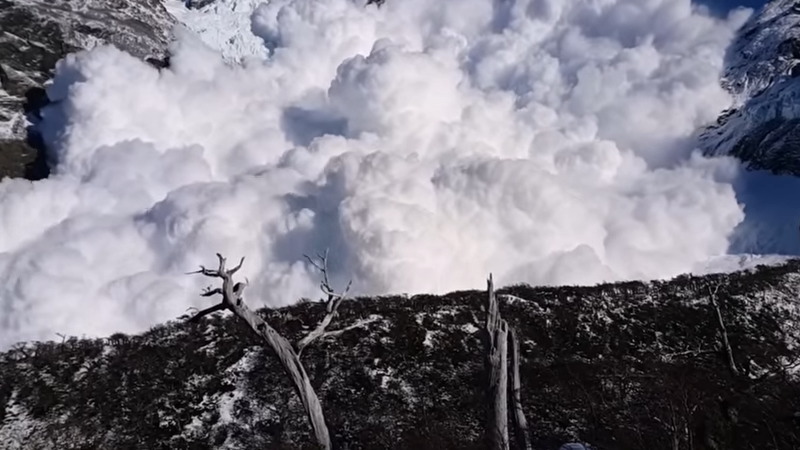 怖い怖い怖い！　雪崩の映像が怖すぎるｗｗｗ