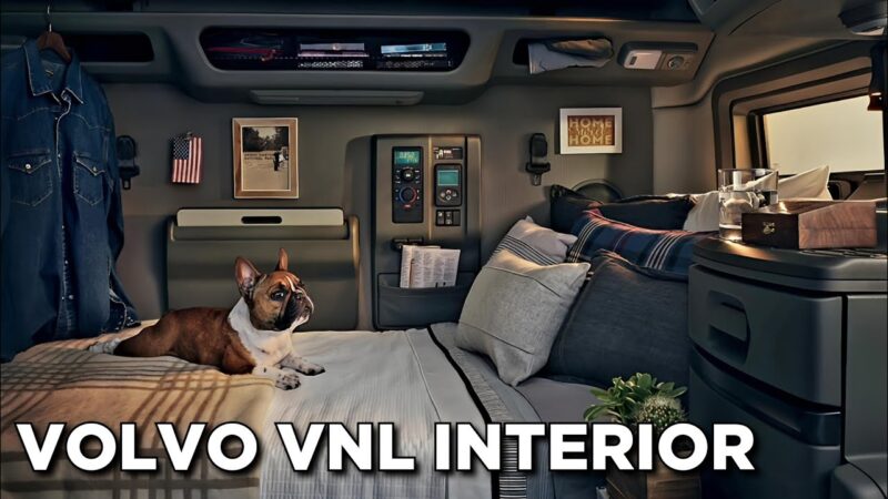 2023年発売のVOLVO VNL INTERIORと言うトレーラーがホテル並みだとバズっている！！