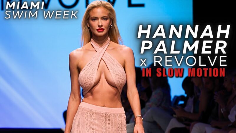 ファッションショーでランウェイを歩くHannah Palmer(ハンナ・パーマー)がセクシー過ぎる！！
