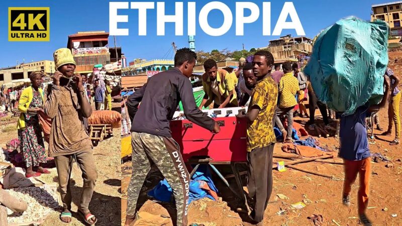 危険な街の一つエチオピアの都市ウォライタ・ソドを散策する。
