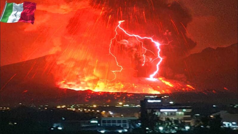 イタリアの エトナ火山が超災害級の噴火を起こしている！！
