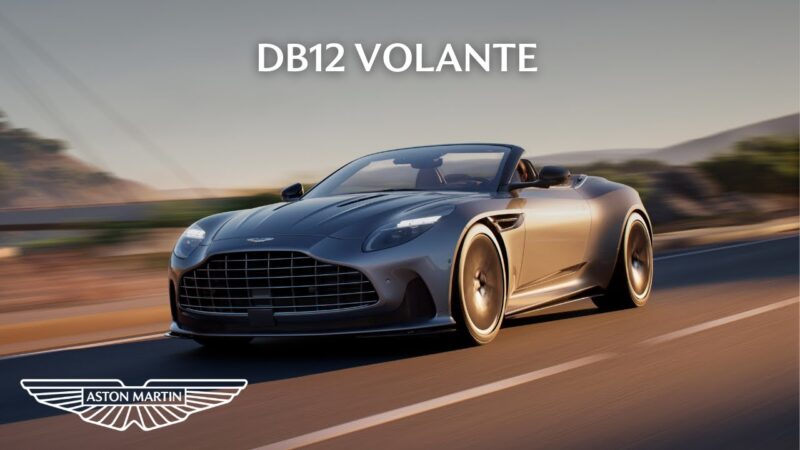 Aston Martin DB12 Volante(アストンマーティン DB12 ボランチ)がカッコ良すぎる！！