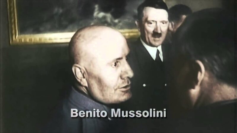 イタリアの独裁者Benito Mussolini(ベニート・ムッソリーニ)の貴重な映像。