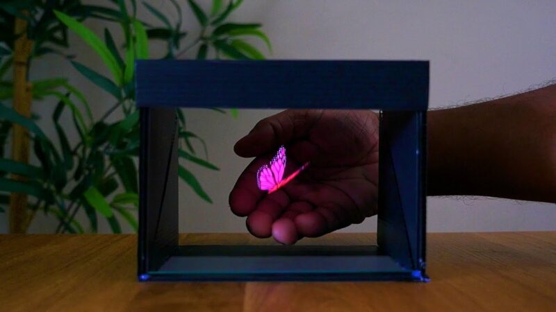 カッコいい3Dホログラムをお家で作っちゃう？