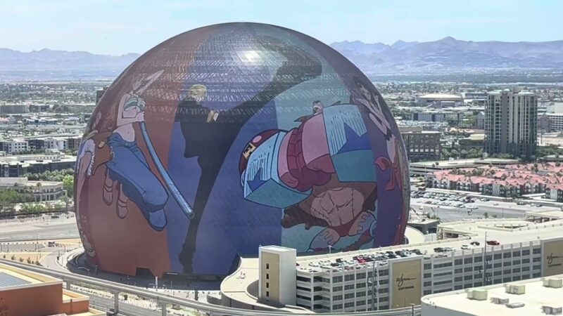 ラスベガス最新エンタテインメント施設「Sphere」にワンピースが登場！