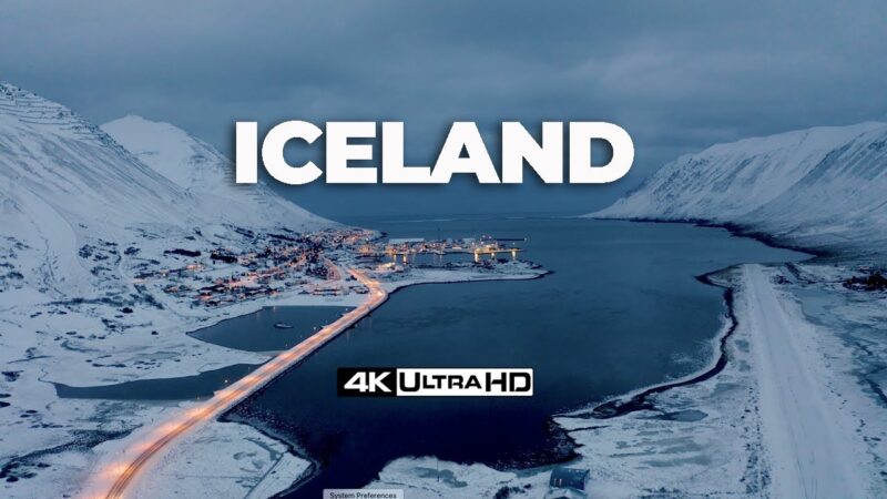 ドローンで撮影した「ICELAND(アイスランド)」をご覧下さい。