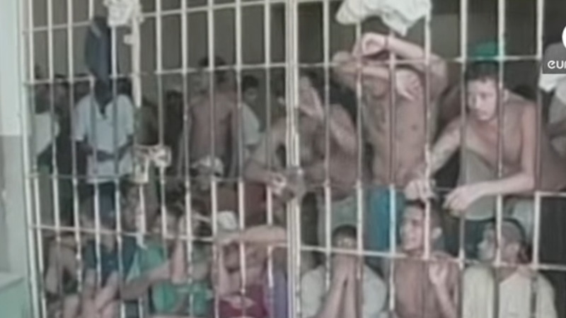 【衝撃映像】ブラジル刑務所で横行する囚人虐待の現実が怖すぎるｗｗｗ