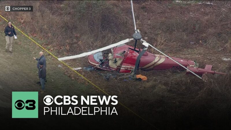 米ニュージャージーでヘリコプター衝突事故現場に駆け寄る衝撃瞬間映像！！