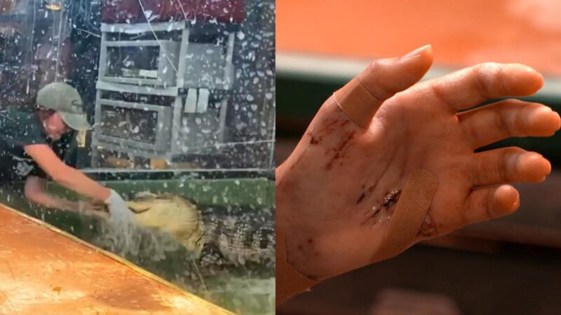 LAXで強風に煽られた旅客機が横滑り着陸する危険な瞬間映像！！