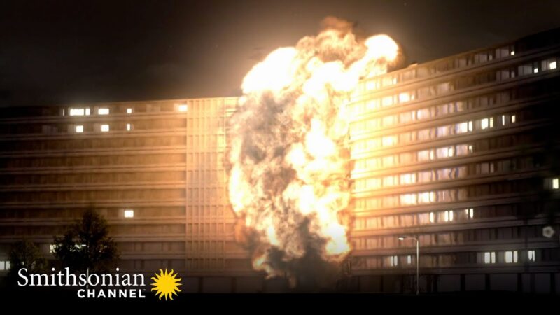 アムステルダムの集合住宅に貨物ジャンボ機が突っ込んで大惨事！！