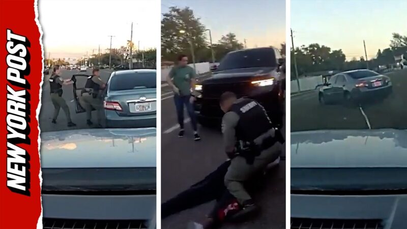 フロリダで激しすぎるカーチェイスがまるで映画を見ているようだ！！